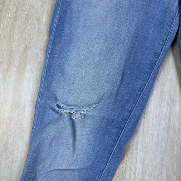 J Brand Maria Superstar Destr High Rise Distressed Skinny Leg Denim Jeans 29 - Picture 4 of 16